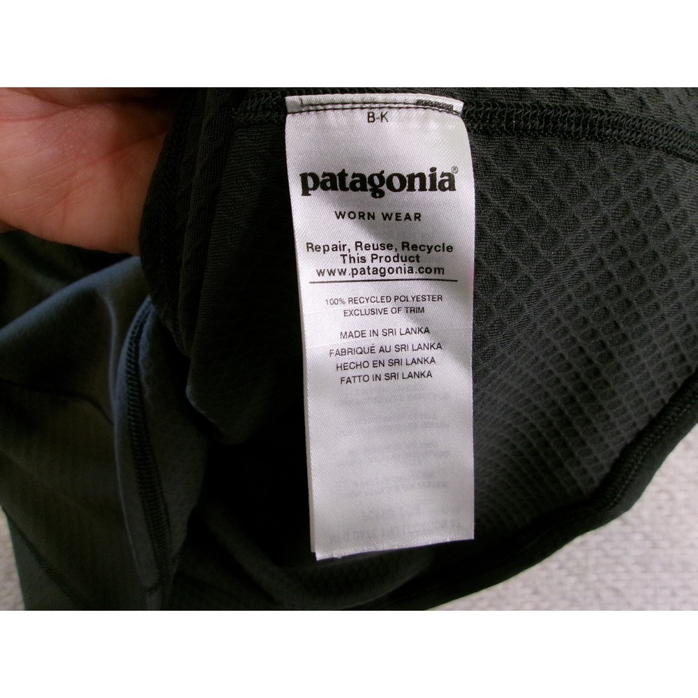 Patagonia Mens L Capilene Midweight 1/4 Zip Baselayer Gray - Picture 4 of 9